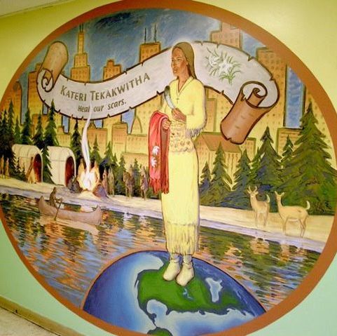 Kateri Tekakwitha Mural, ICA GreenRise